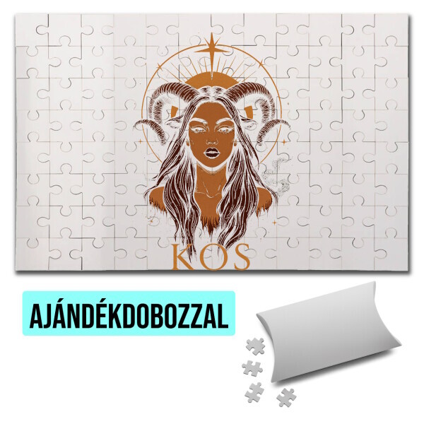 Puzzle - kirakó ajándékdobozzal