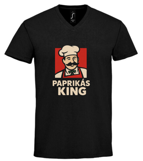Unisex V nyakú póló