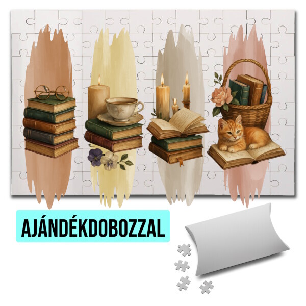 Puzzle - kirakó ajándékdobozzal