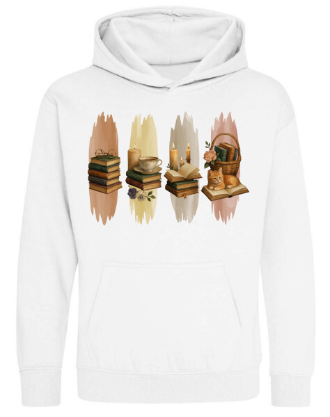 Kapucnis belebújós gyerek pulóver