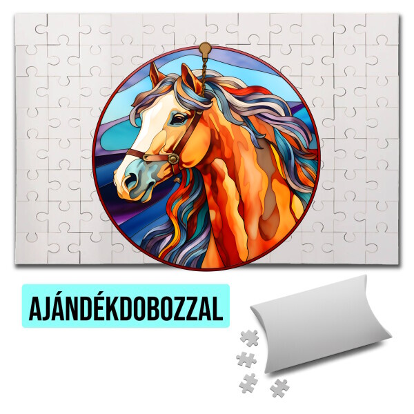 Puzzle - kirakó ajándékdobozzal