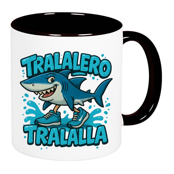 Színes fülű és belsejű bögre