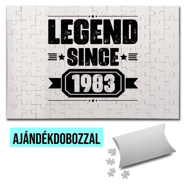 Puzzle - kirakó ajándékdobozzal