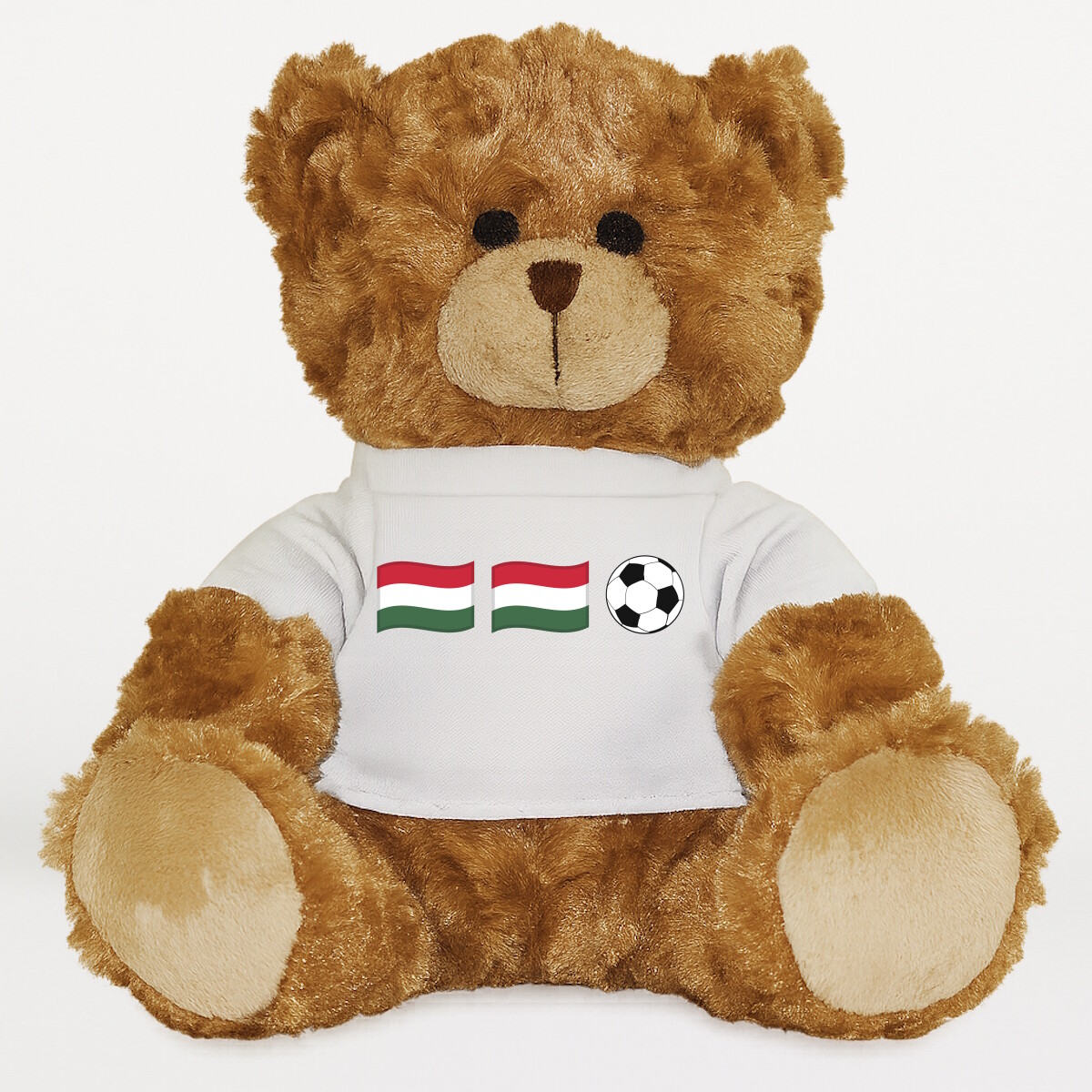 Plüssmaci egyedi pólóval