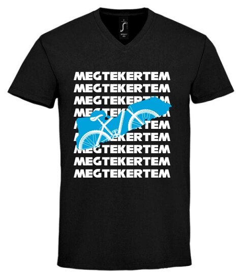 Unisex V nyakú póló