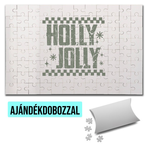Puzzle - kirakó ajándékdobozzal