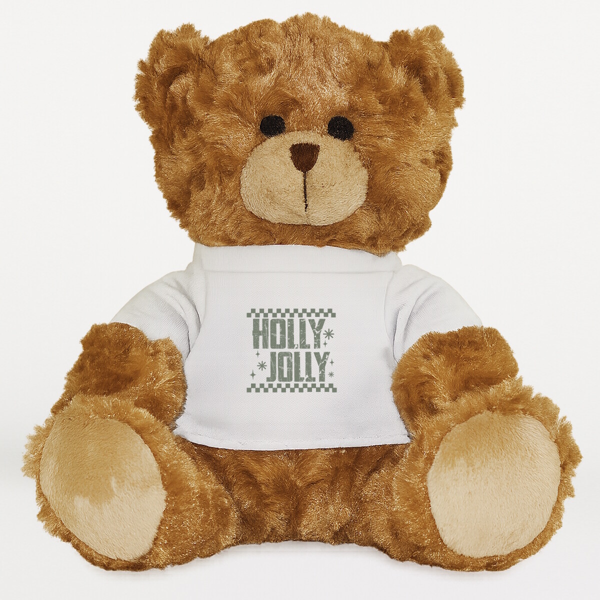 Plüssmaci egyedi pólóval