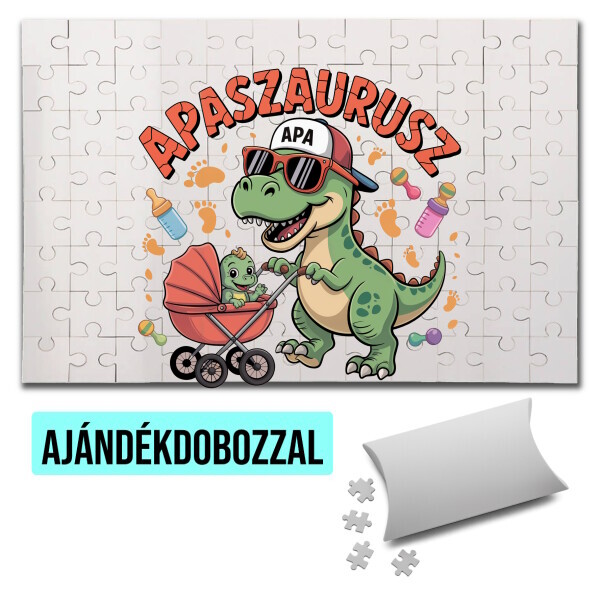 Puzzle - kirakó ajándékdobozzal