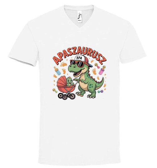 Unisex V nyakú póló