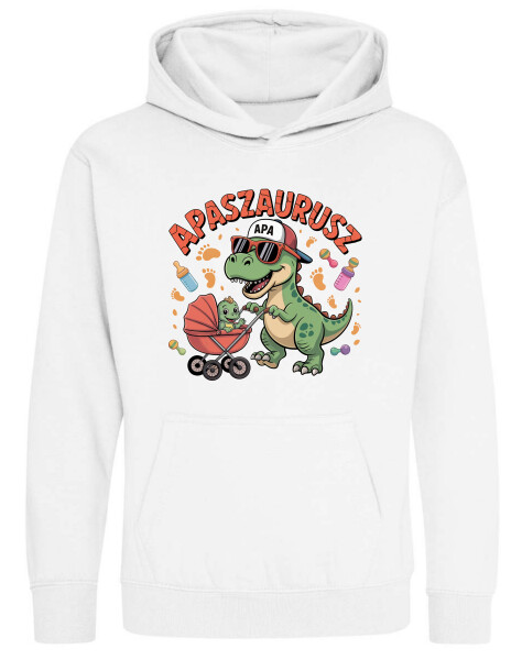 Kapucnis belebújós gyerek pulóver