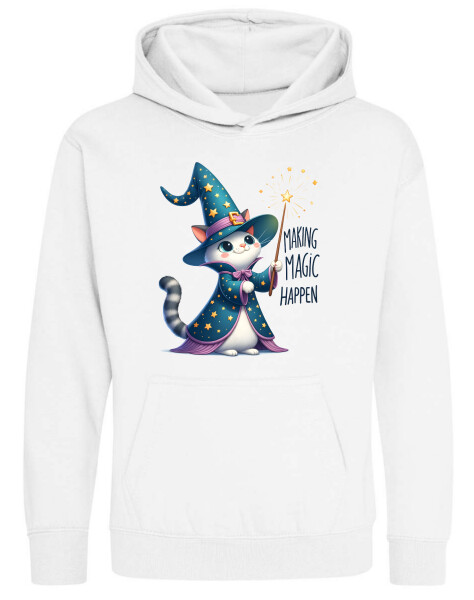 Kapucnis belebújós gyerek pulóver