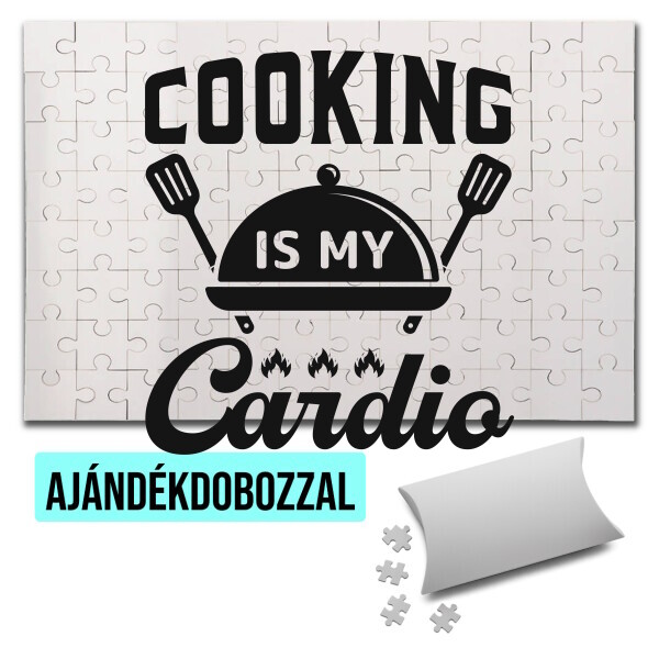 Puzzle - kirakó ajándékdobozzal