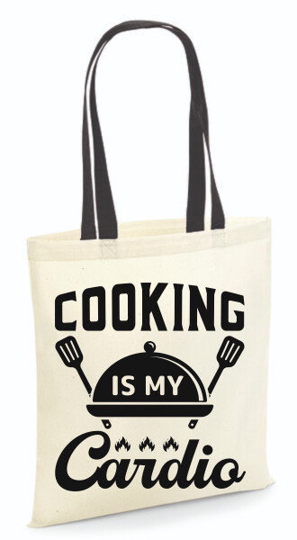 Vászontáska - színes fülű 