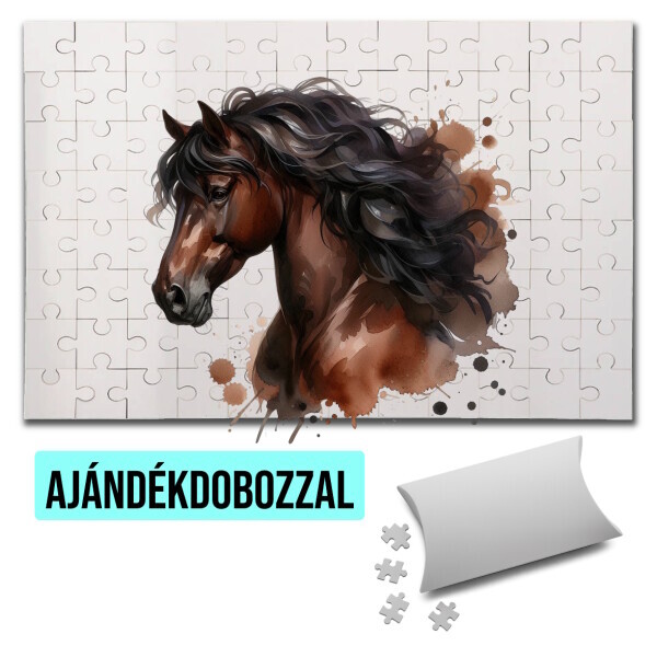 Puzzle - kirakó ajándékdobozzal