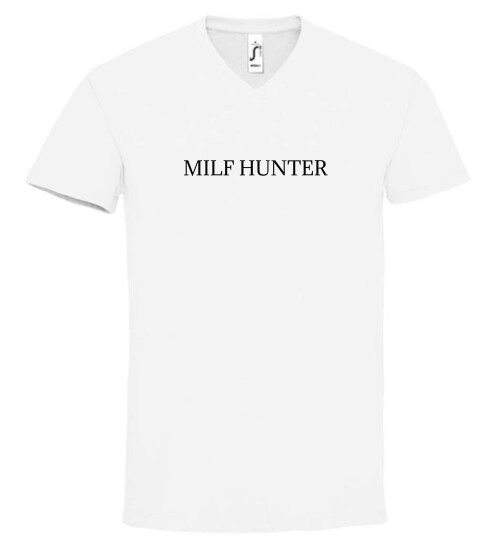 Unisex V nyakú póló