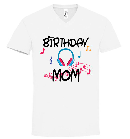 Unisex V nyakú póló