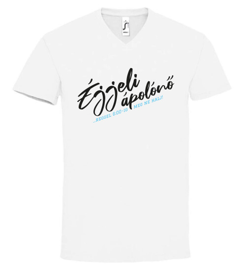 Unisex V nyakú póló