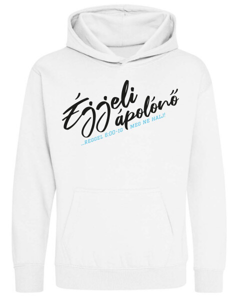 Kapucnis belebújós gyerek pulóver