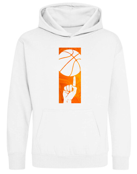 Kapucnis belebújós gyerek pulóver