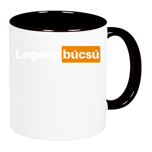 Színes fülű és belsejű bögre