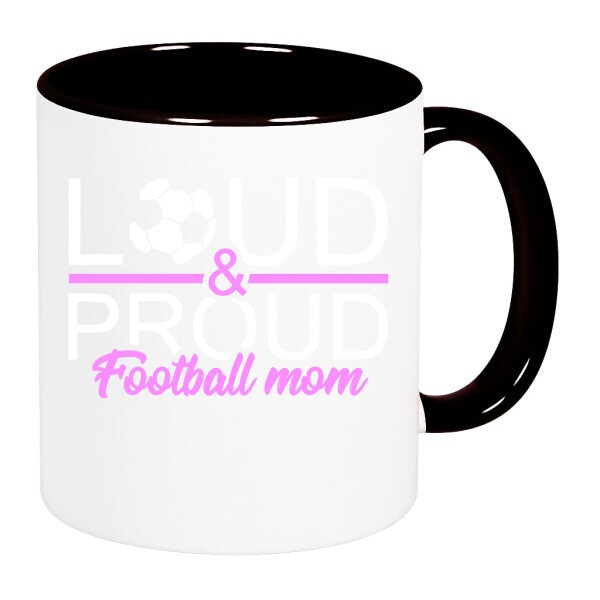 Színes fülű és belsejű bögre