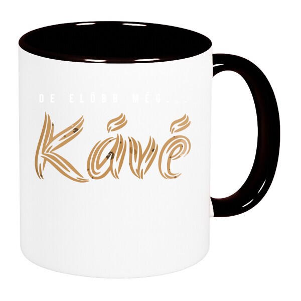 Színes fülű és belsejű bögre