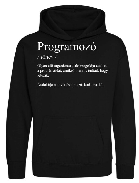 Kapucnis belebújós gyerek pulóver