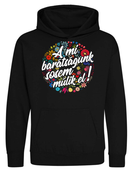 Kapucnis belebújós gyerek pulóver