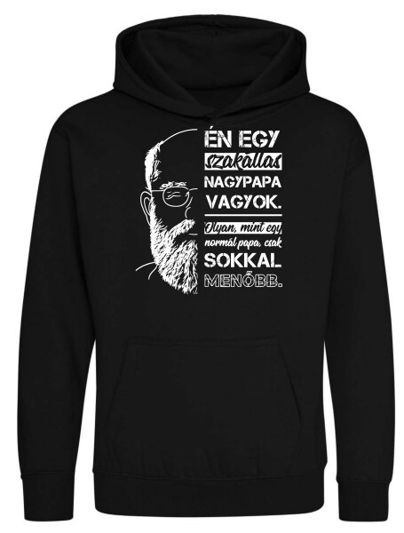 Kapucnis belebújós gyerek pulóver