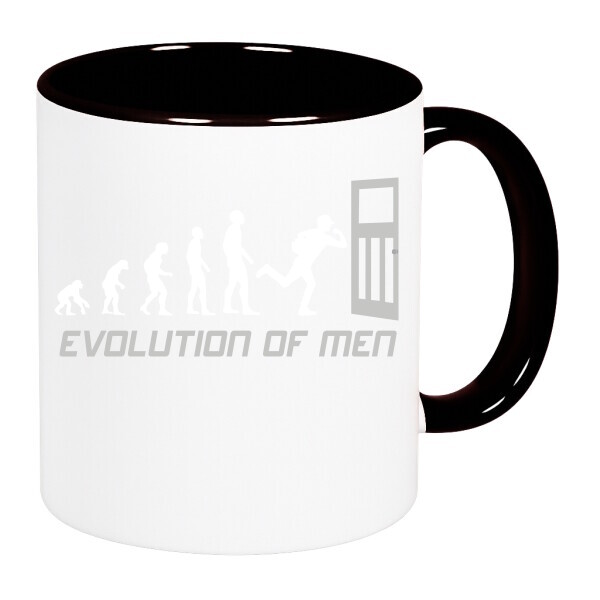 Színes fülű és belsejű bögre