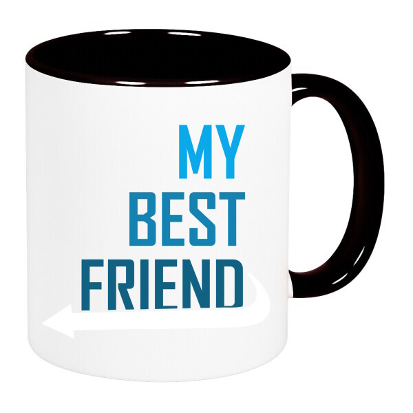 Színes fülű és belsejű bögre