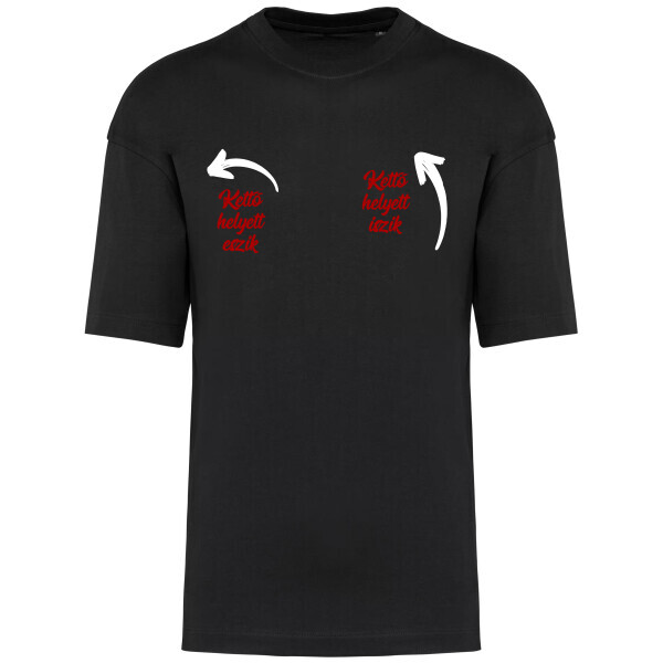 Prémium oversized unisex póló