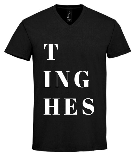 Unisex V nyakú póló