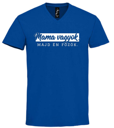 Unisex V nyakú póló