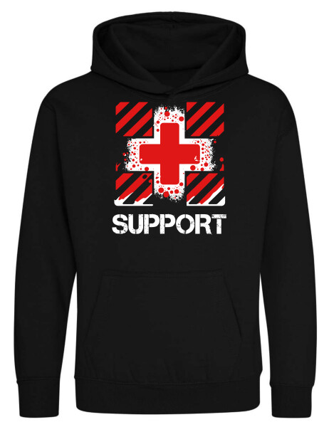 Kapucnis belebújós gyerek pulóver