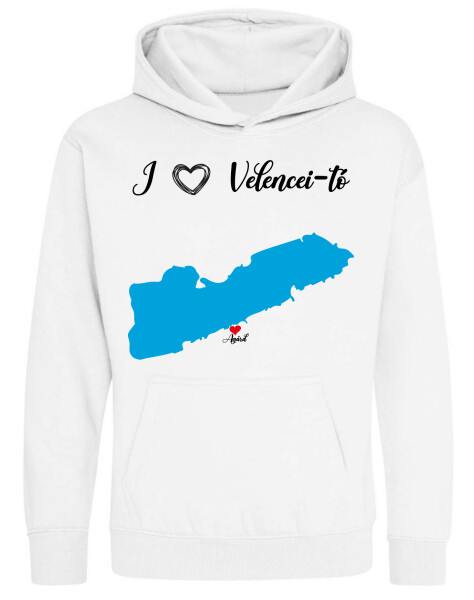 Kapucnis belebújós gyerek pulóver