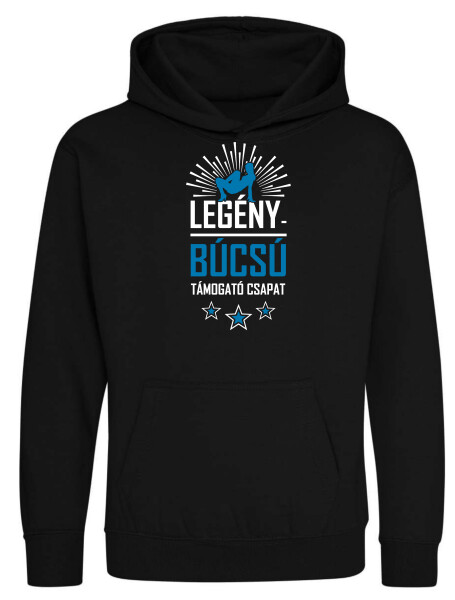 Kapucnis belebújós gyerek pulóver