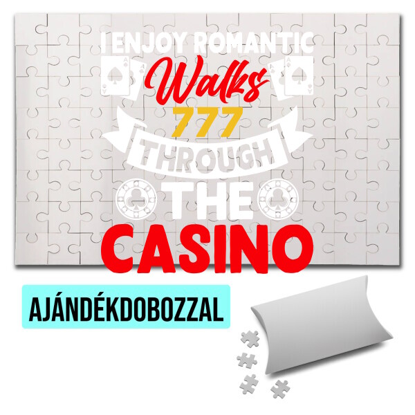 Puzzle - kirakó ajándékdobozzal