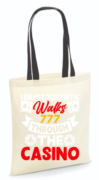 Vászontáska - színes fülű 