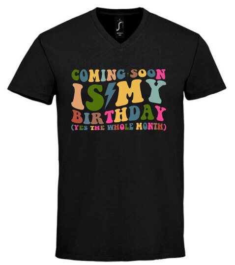 Unisex V nyakú póló