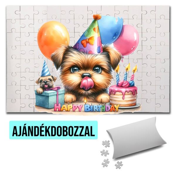 Puzzle - kirakó ajándékdobozzal