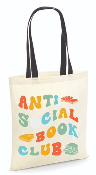 Vászontáska - színes fülű 