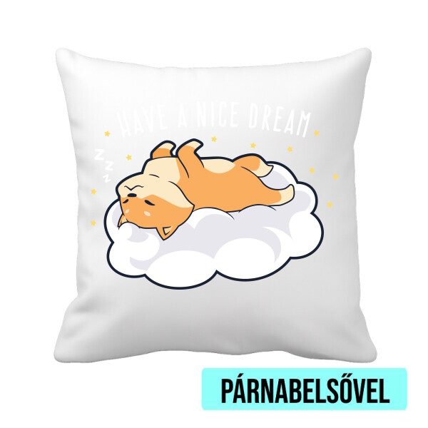 Párnahuzat béléssel