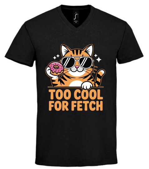 Unisex V nyakú póló