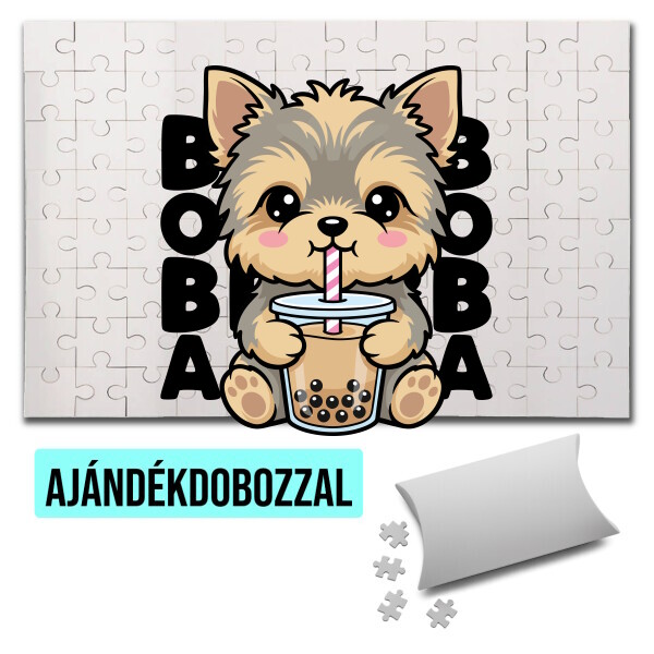 Puzzle - kirakó ajándékdobozzal