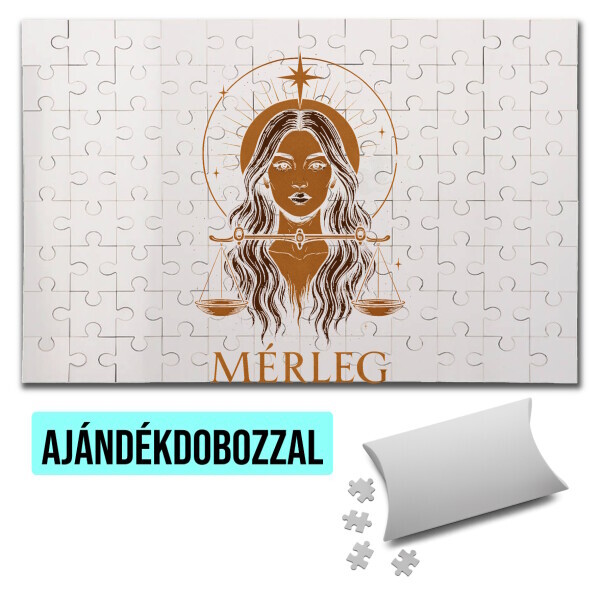 Puzzle - kirakó ajándékdobozzal