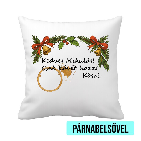 Párnahuzat béléssel