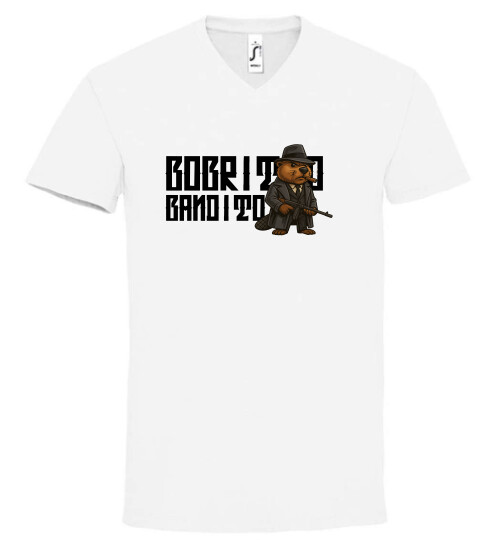 Unisex V nyakú póló