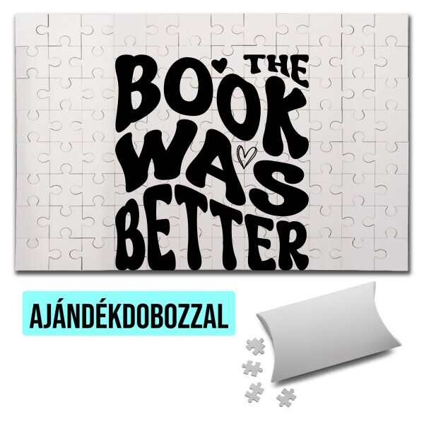 Puzzle - kirakó ajándékdobozzal