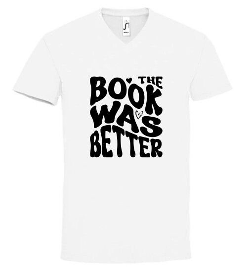 Unisex V nyakú póló